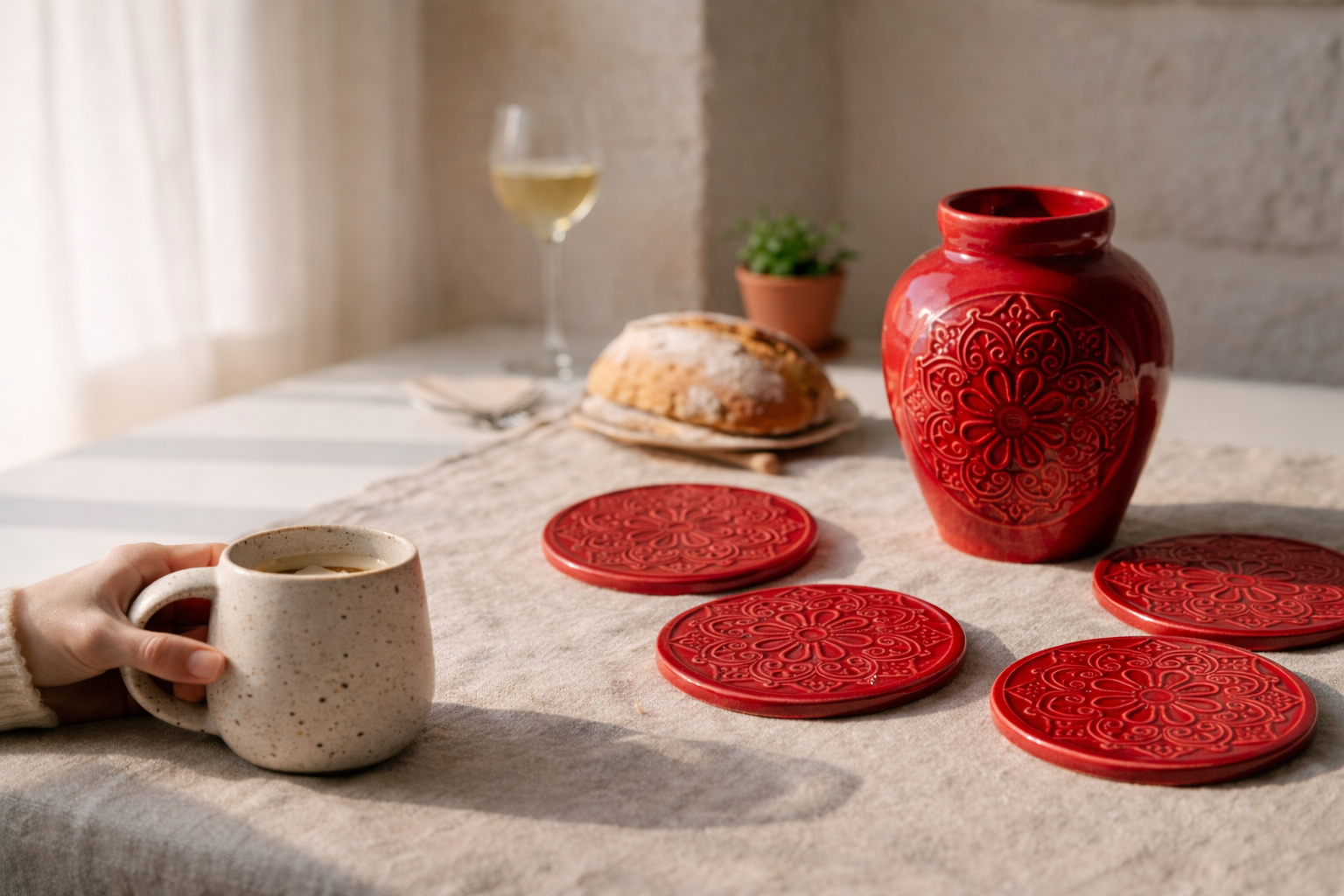 La Vaisselle Portugaise pour une Table qui Prend son Temps