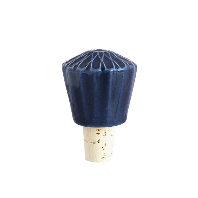 Bottle Stopper — Alicatos, Indigo Blue