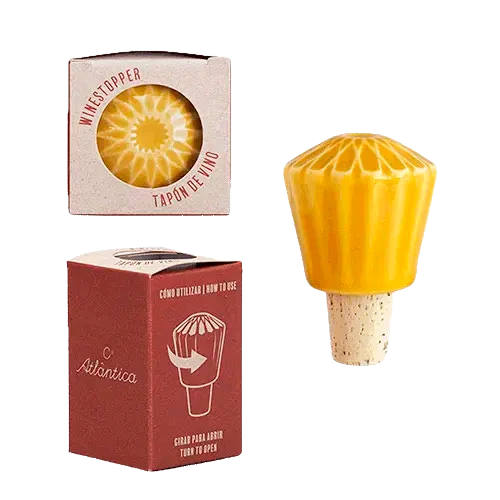 Bottle Stopper — Alicatos, Burgundy