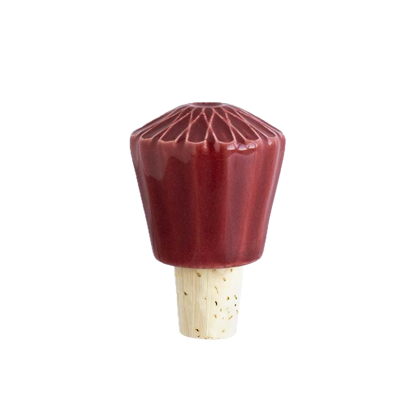 Bottle Stopper — Alicatos, Burgundy