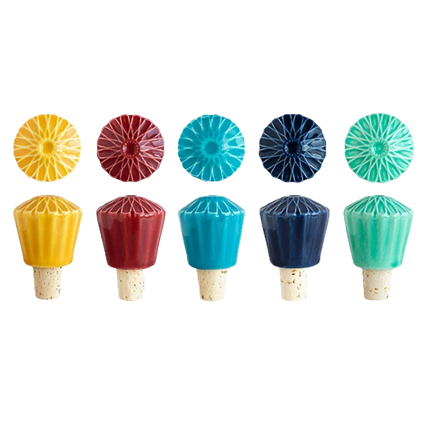 Bottle Stopper — Alicatos, Burgundy