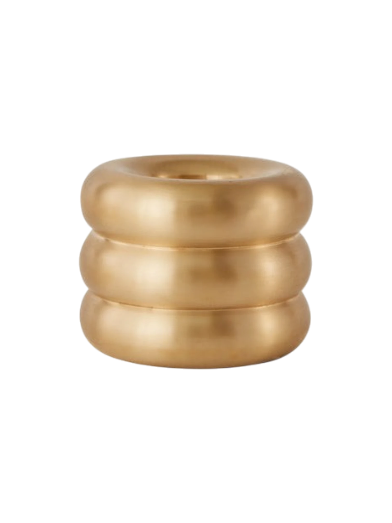 Savi Solid Brass Candleholder