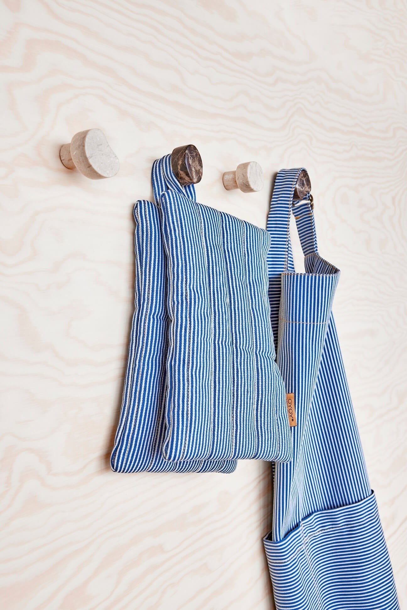 Striped Denim Apron