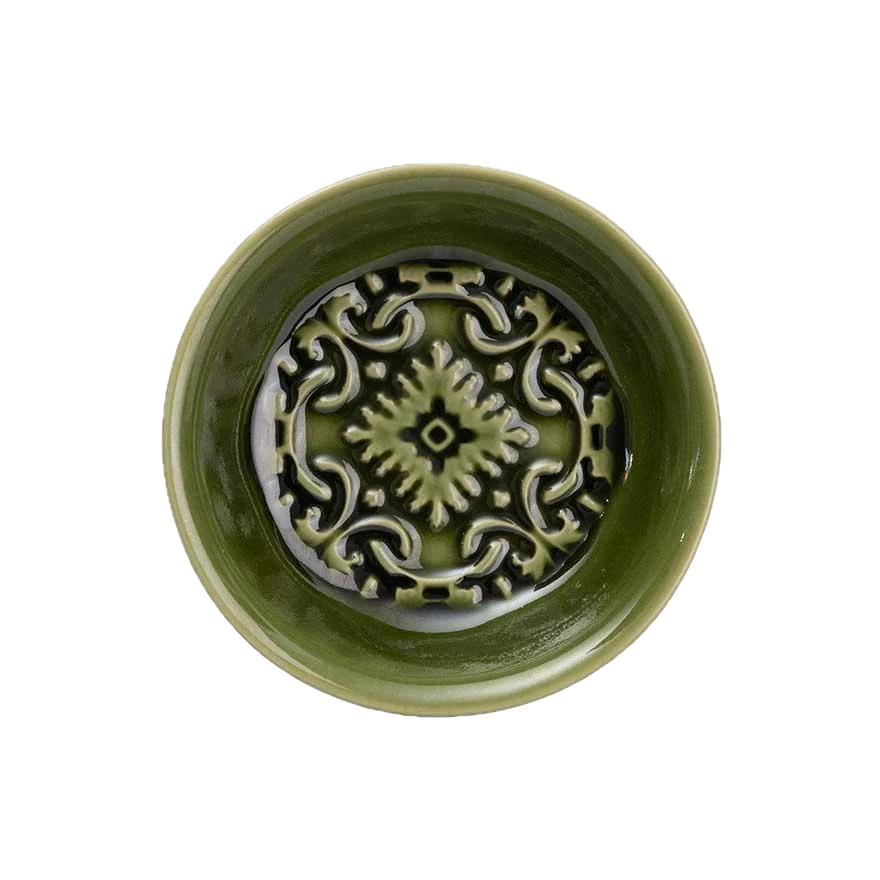 Olive Oil Dish — Alicatos, Green