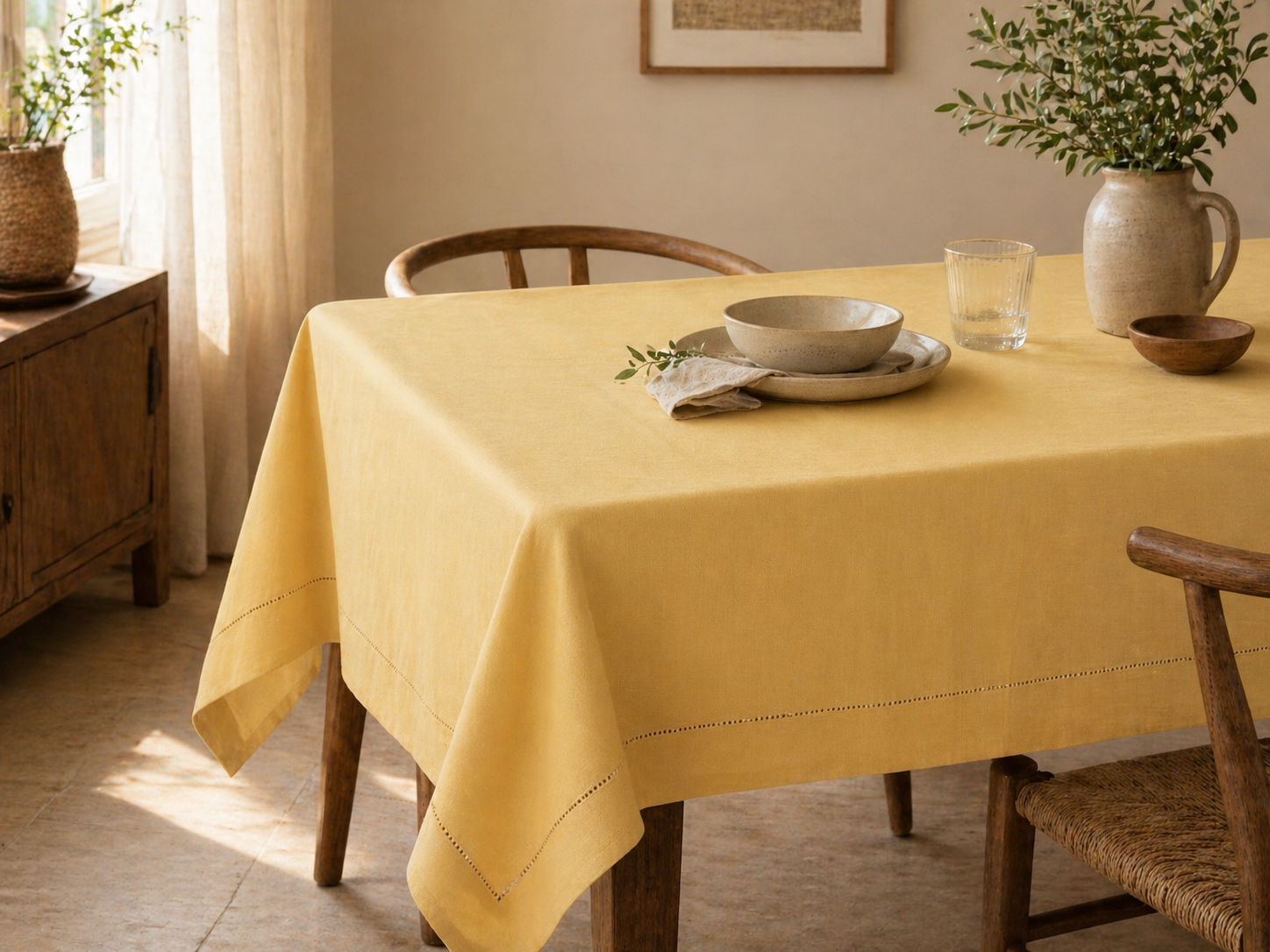Tablecloth Baby Yellow — Casa dos Linhos