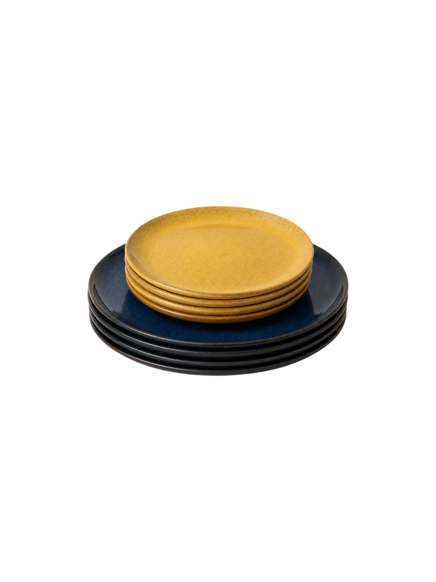 Set of 12 — Flower Seeds, Indigo & Ochre